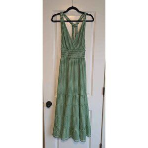 Max Studios green dress XL